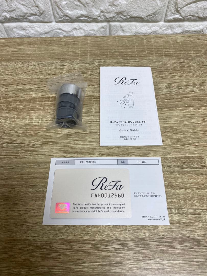 ✨ReFaリファ ファインバブルフィット RS-BK-00A