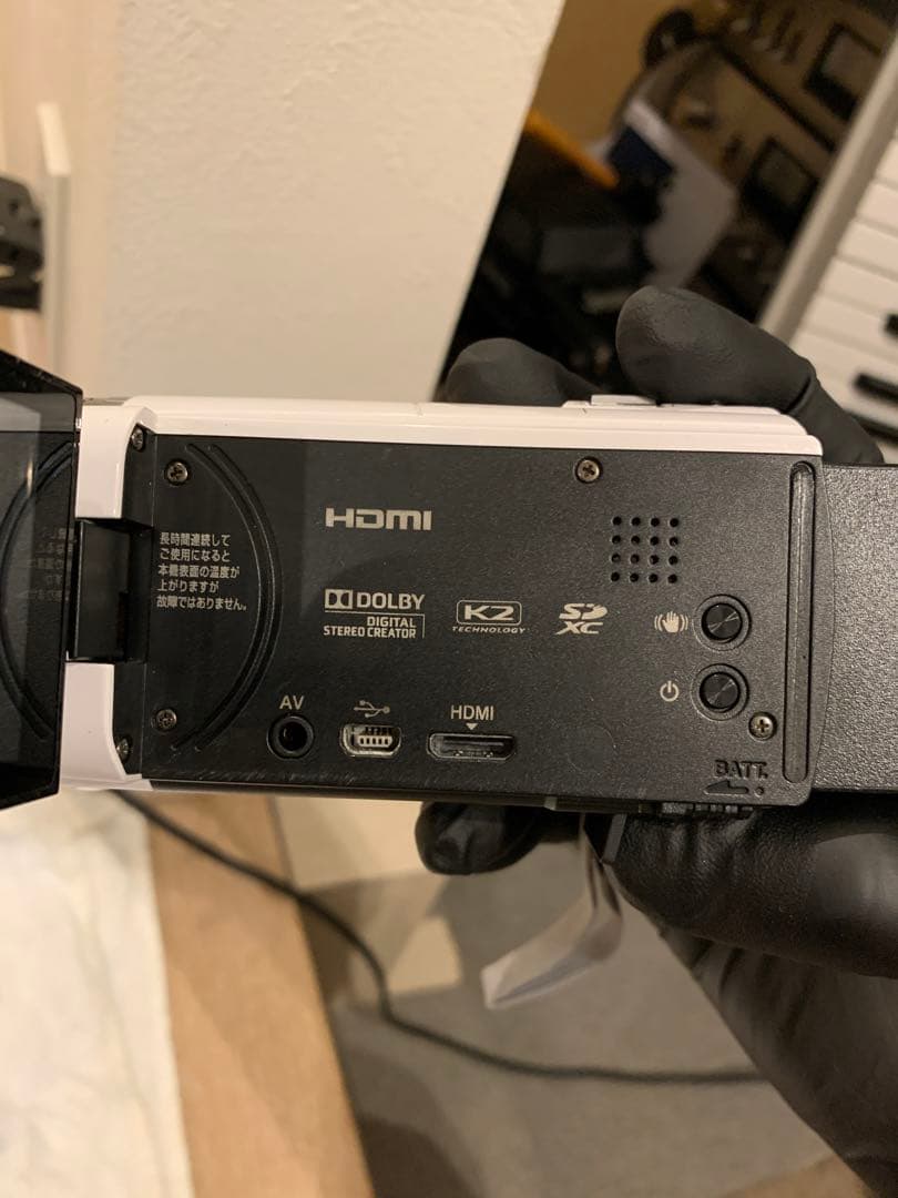 JVC Everio GZ-E565-W ホワイト ジャンク品