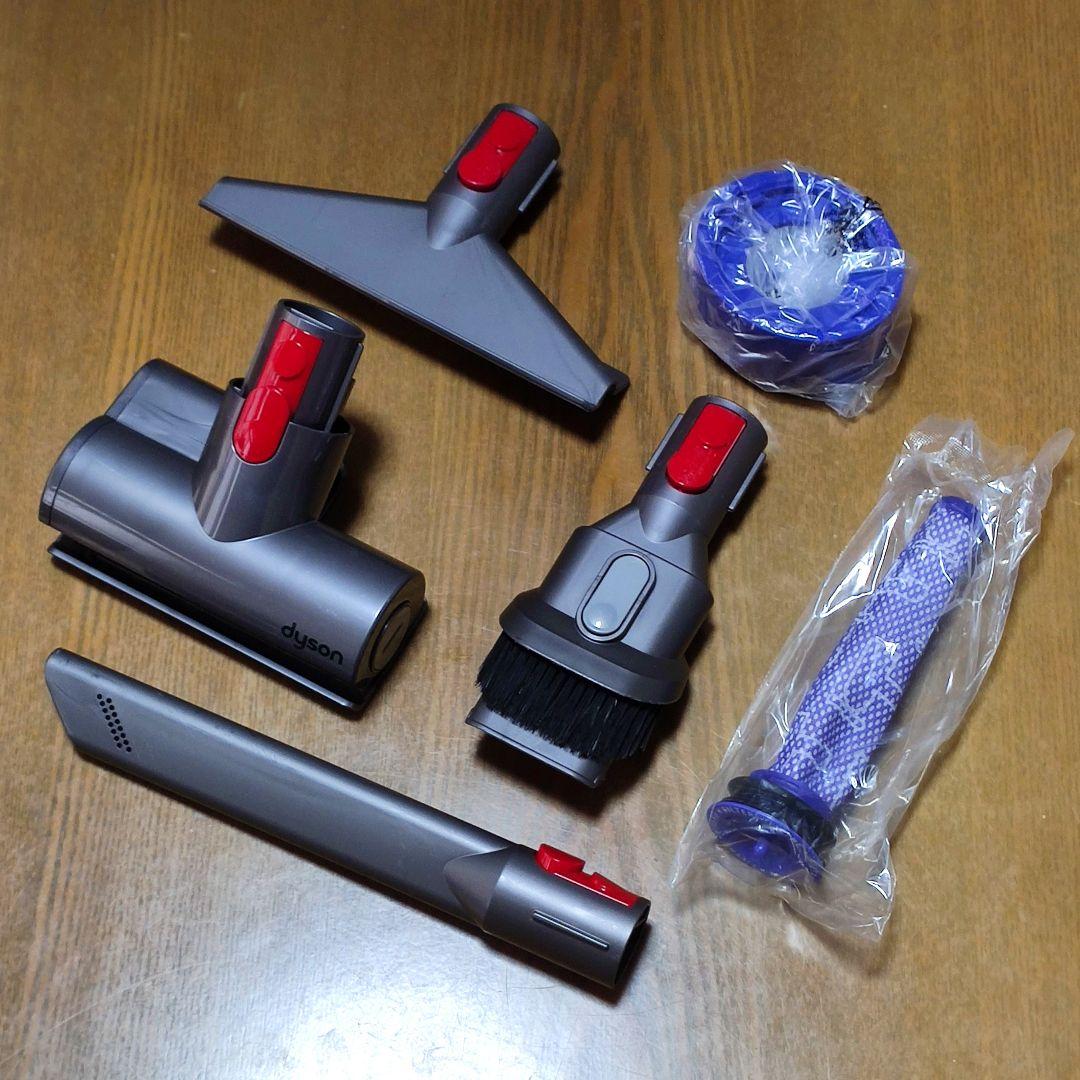 ダイソンV8SV10掃除機＋マキタ18vアダプターセット完全分解清掃済み 動作品