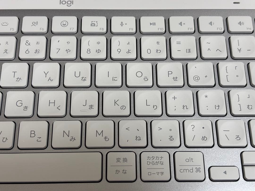 【美品】ロジクール MX KEYS mini KX700 ペイルグレイ
