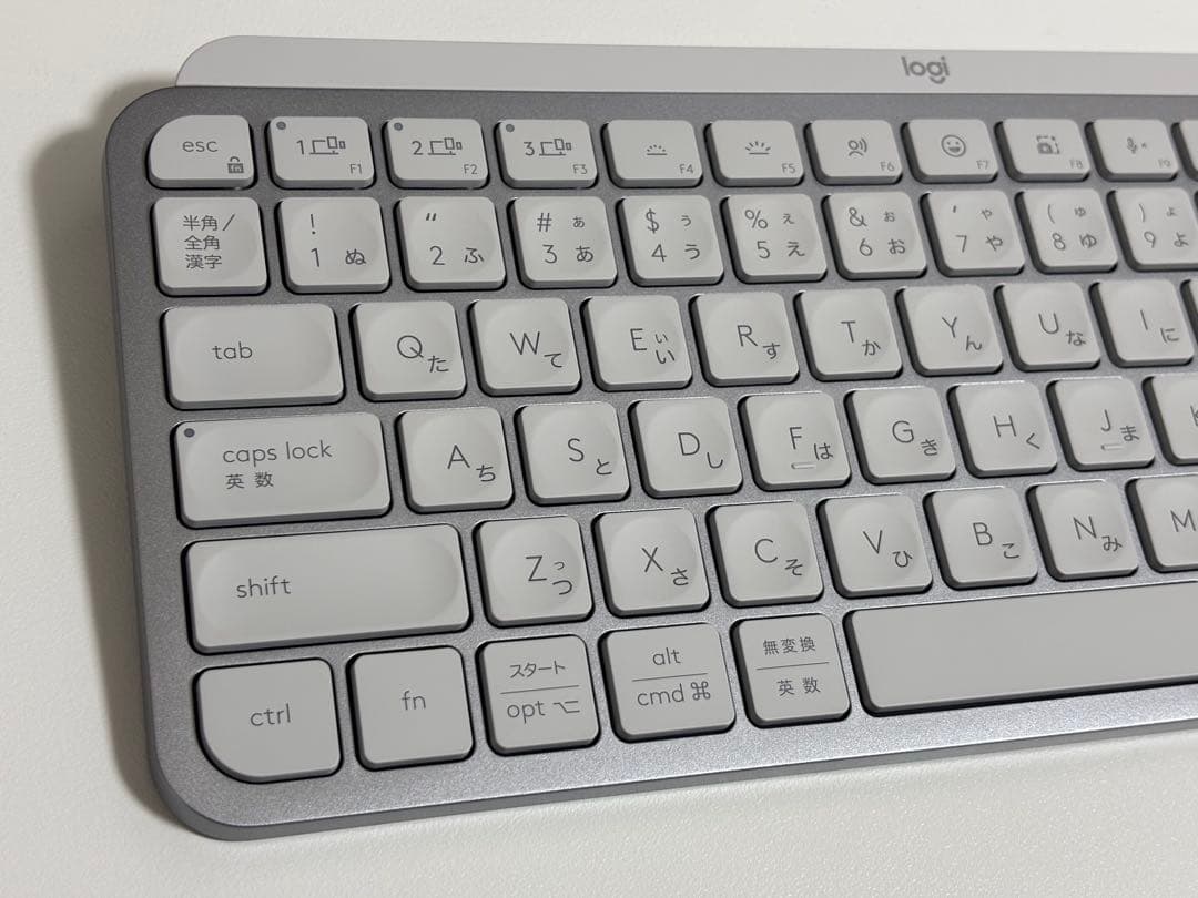 【美品】ロジクール MX KEYS mini KX700 ペイルグレイ