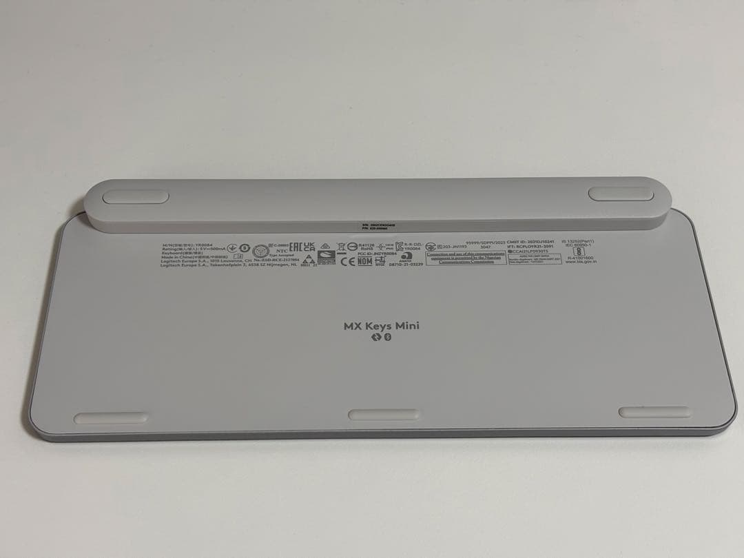 【美品】ロジクール MX KEYS mini KX700 ペイルグレイ