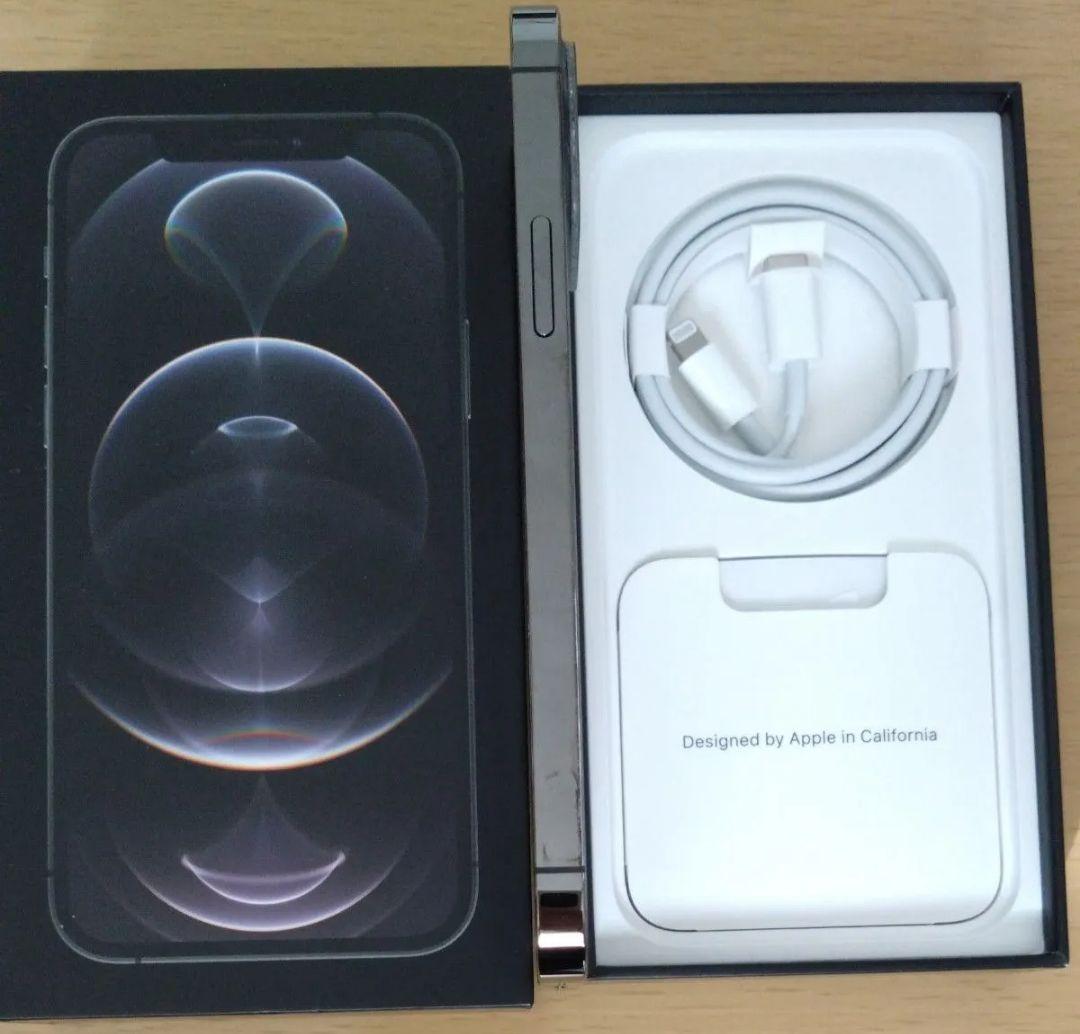 値下げ【美品】iPhone 12 Pro 128GB グラファイト SIMフリー