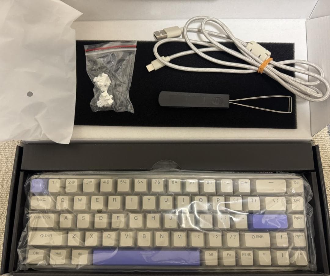 【美品】DrunkDeer G65 磁気式 US配列 ゲーミング RT対応