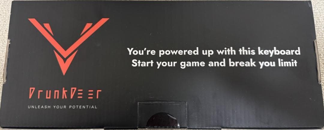 【美品】DrunkDeer G65 磁気式 US配列 ゲーミング RT対応