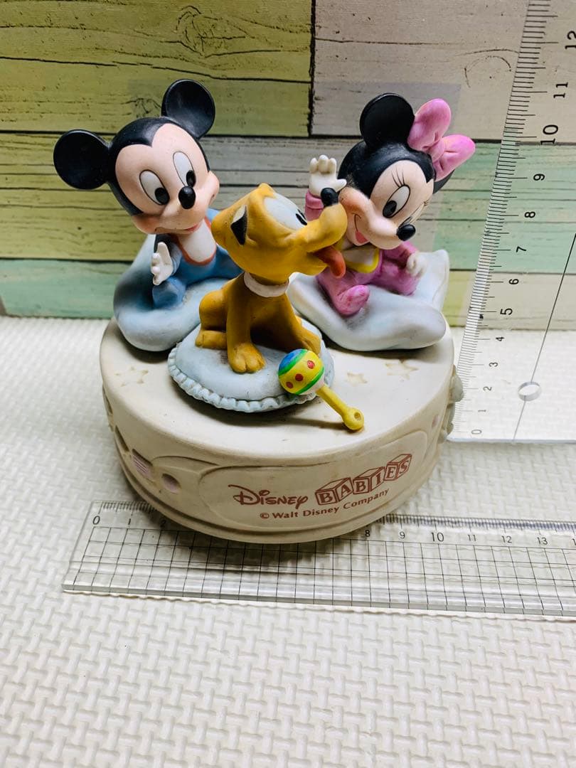 希少品レトロ／DisneyBaby ディズニーベイビーズ／陶器オルゴール