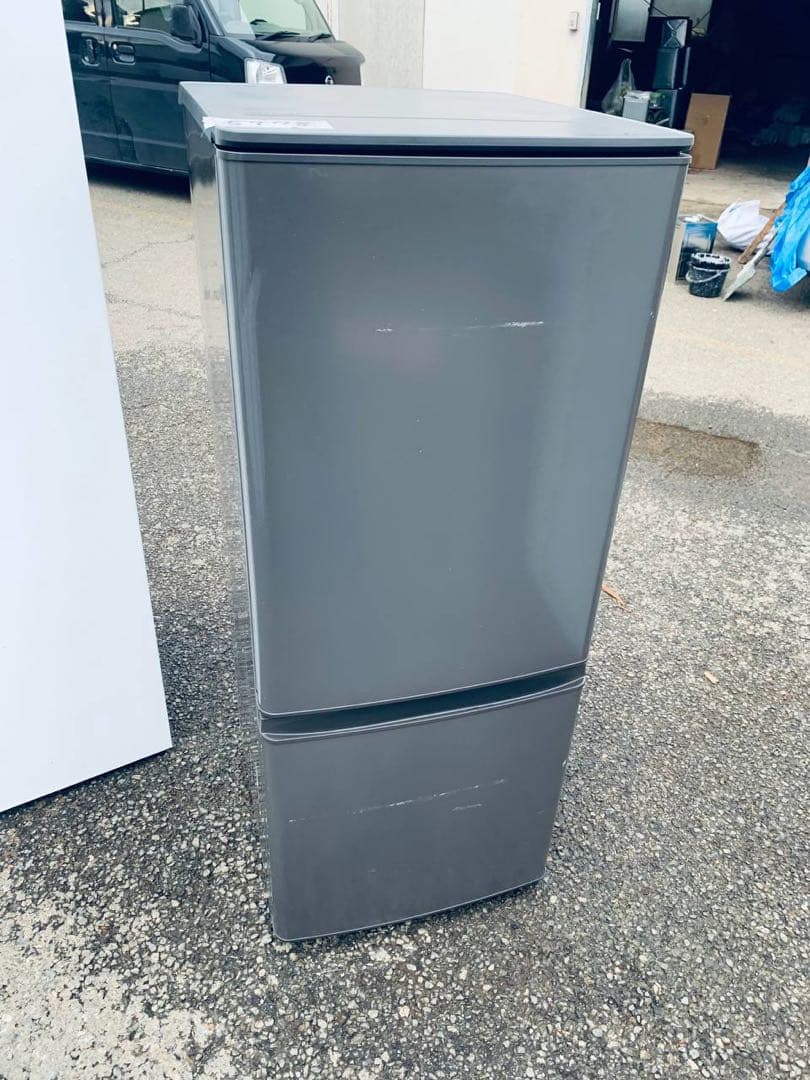 送料設置無料　MITSUBISHI ノンフロン冷凍冷蔵庫 MR-P15G-H