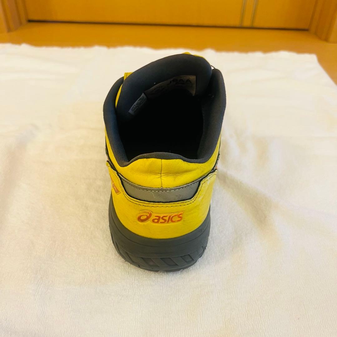 アシックス　安全靴　ウィンジョブ　BOA イエロー　27cm