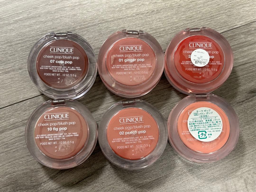 クリニーク チークポップ リップおまとめ売り10点CLINIQUE