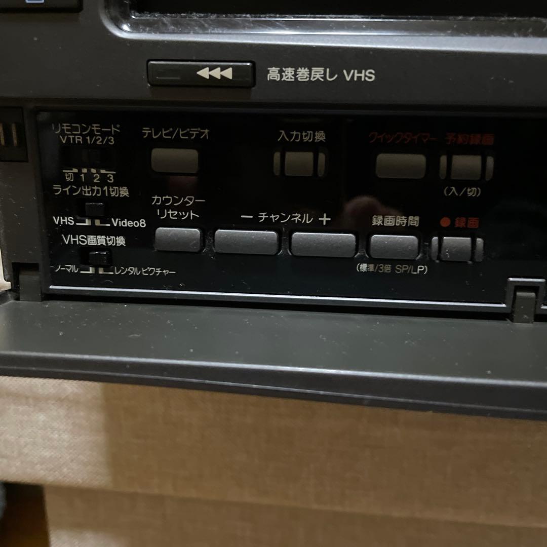 SONY VHS Video8ダブルビデオデッキ動作確認済