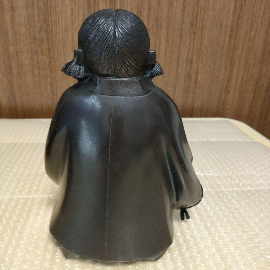 ブロンズ 置物 二体　中古　日本製