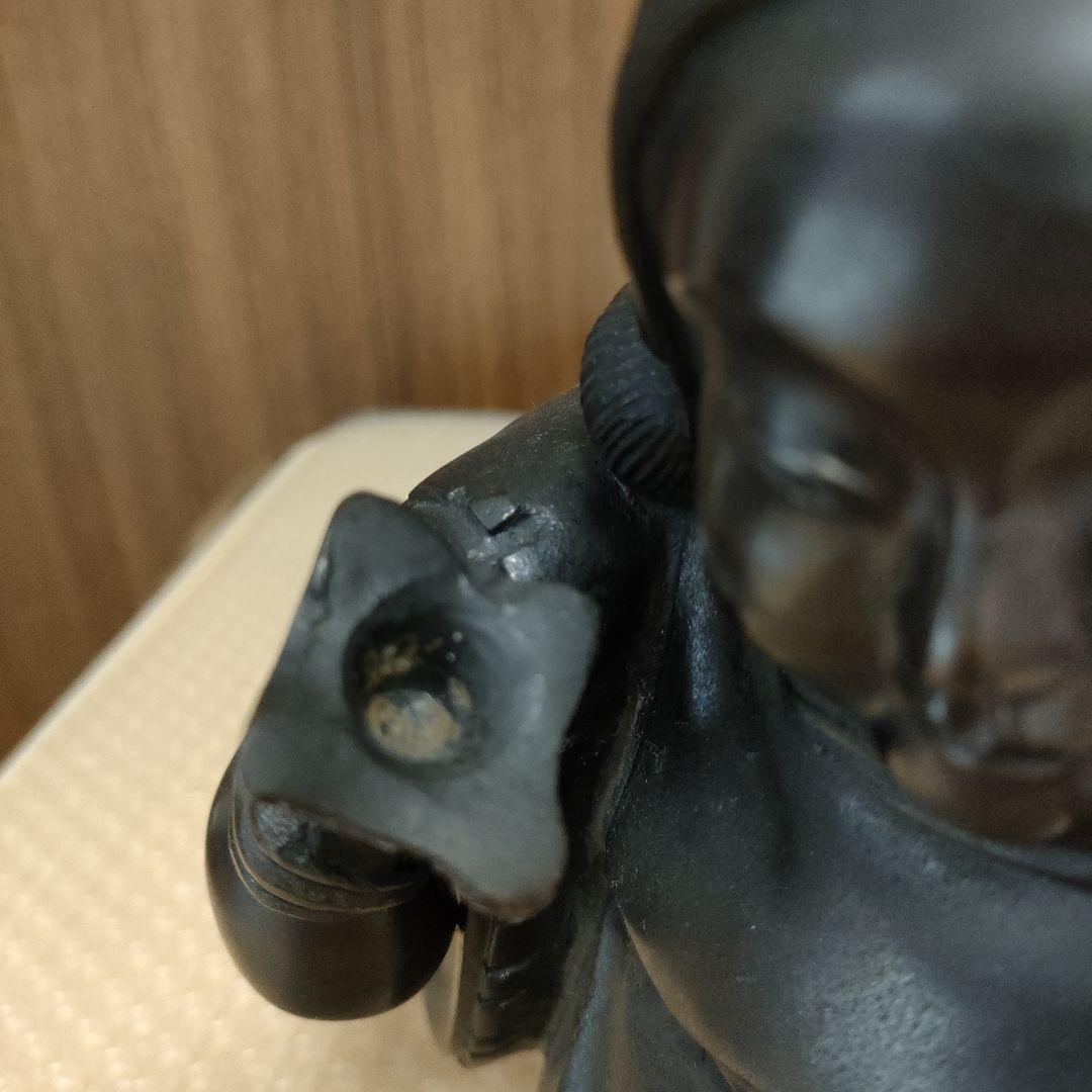 ブロンズ 置物 二体　中古　日本製