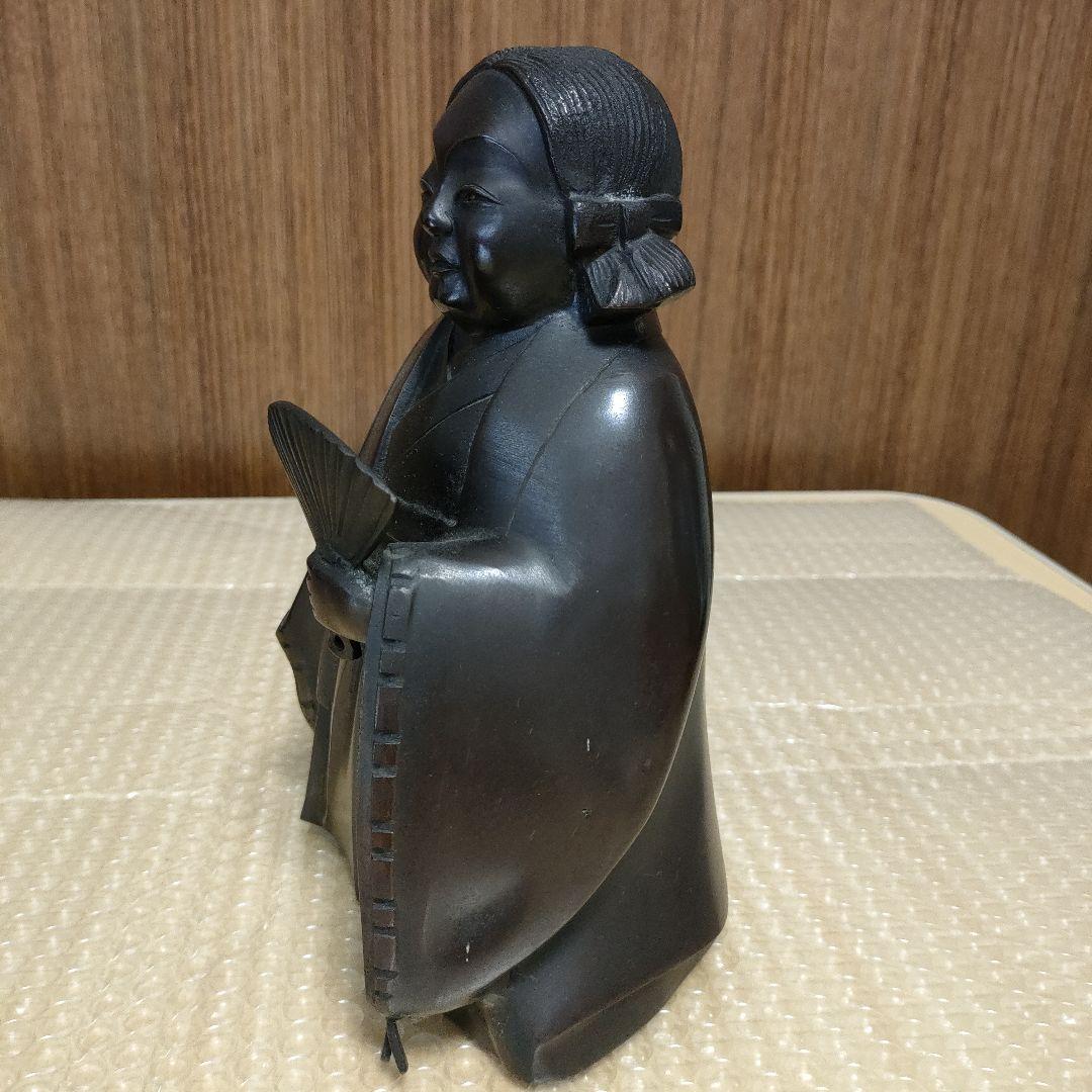 ブロンズ 置物 二体　中古　日本製