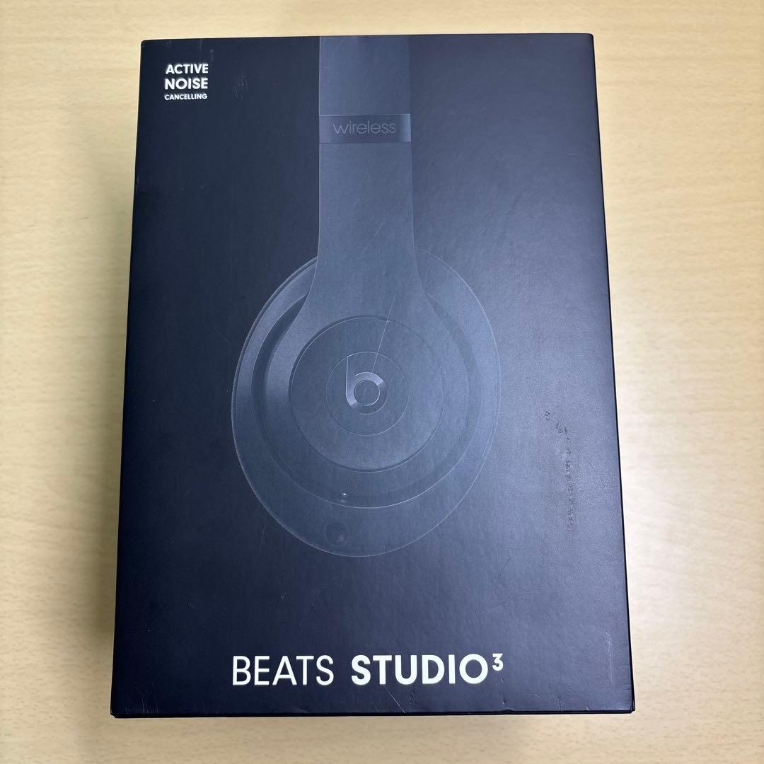Beats Studio 3 ワイヤレスヘッドホン ブラック