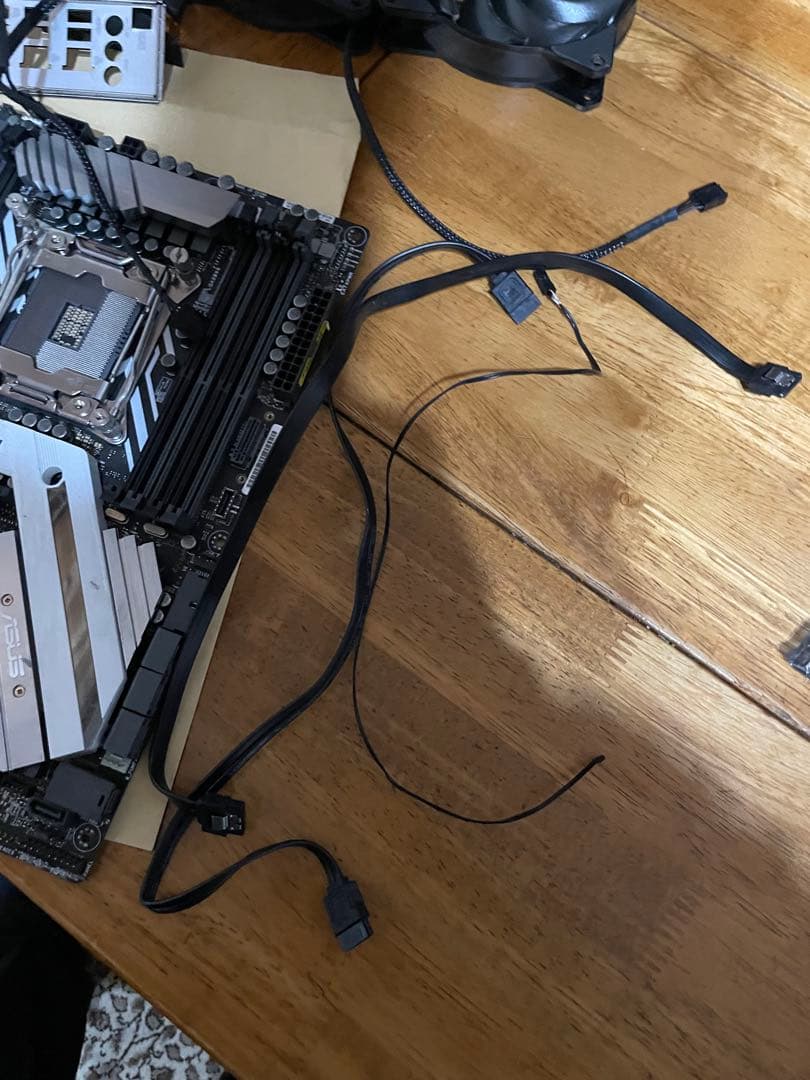 ASUS X299 deluxe coolermaster簡易水冷セット
