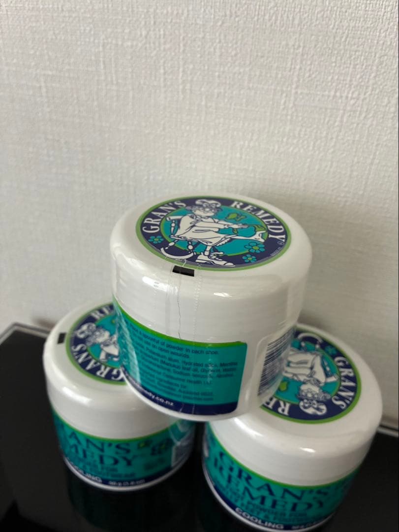 〈6個セット〉GRAN'S REMEDY 靴消臭剤 COOLING 50g