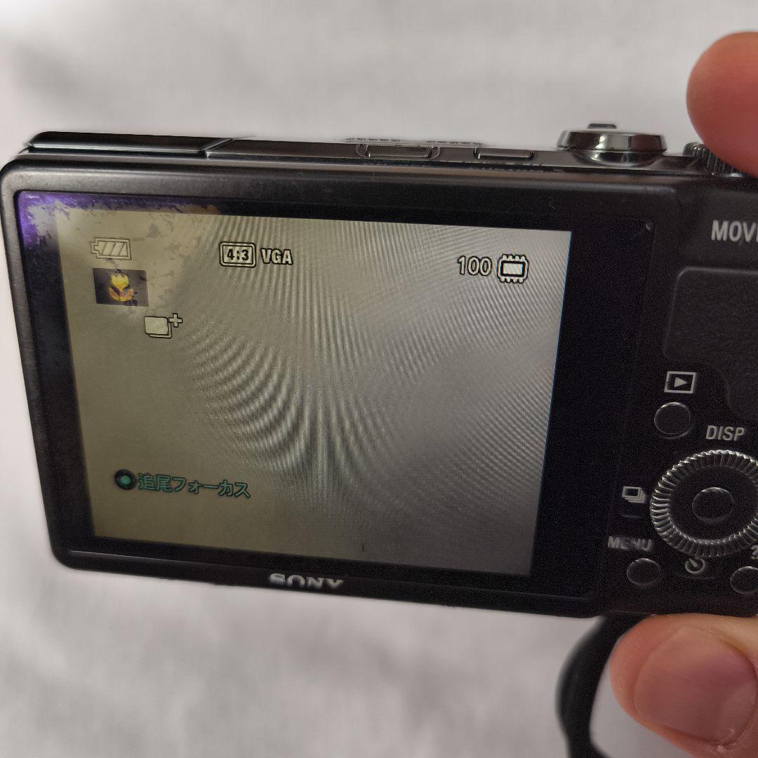 動作確認済 ソニー Cyber-shot DSC-HX9V純正バッテリー充電器付