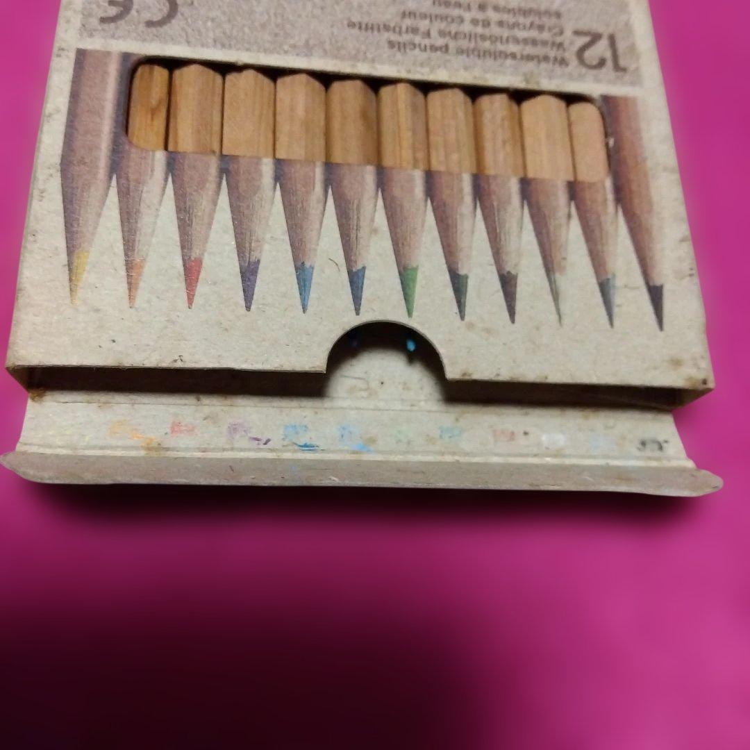 カランダッシュ プリズマロ AQUARELLE NATURA 12色 紙製ケース