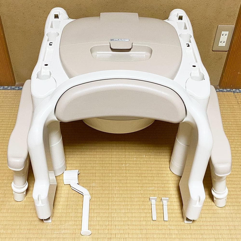 【新品】ポータブルトイレ 安寿 533554 災害対策 介護 ちびくまくん