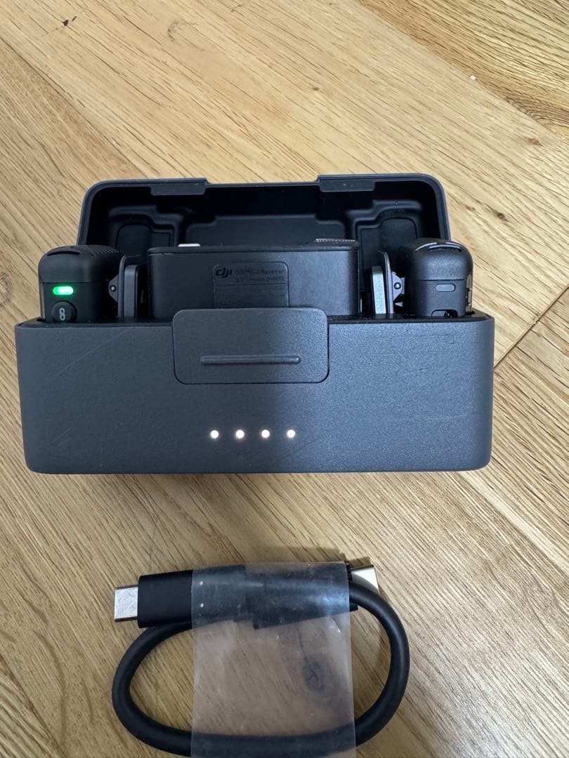 DJI Mic 2（トランスミッター×2 + 充電ケース）動作確認