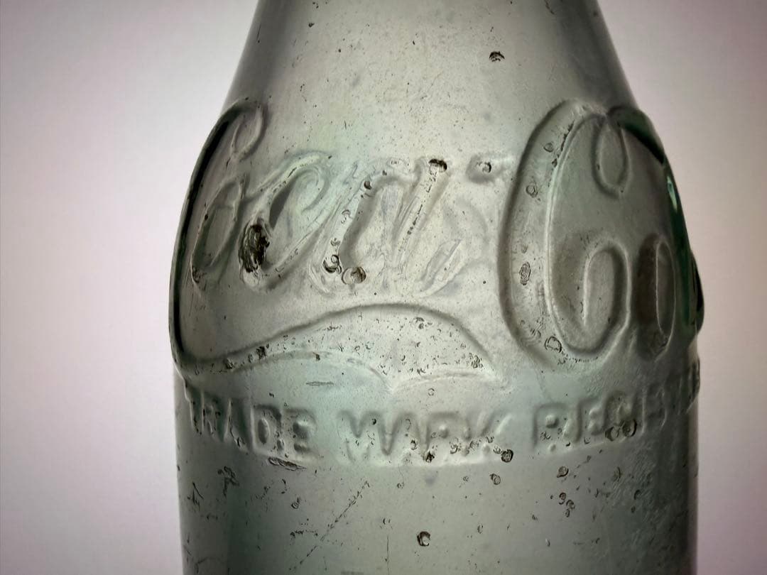 F18 1910年代 コカコーラ ストレートサイドボトル 瓶