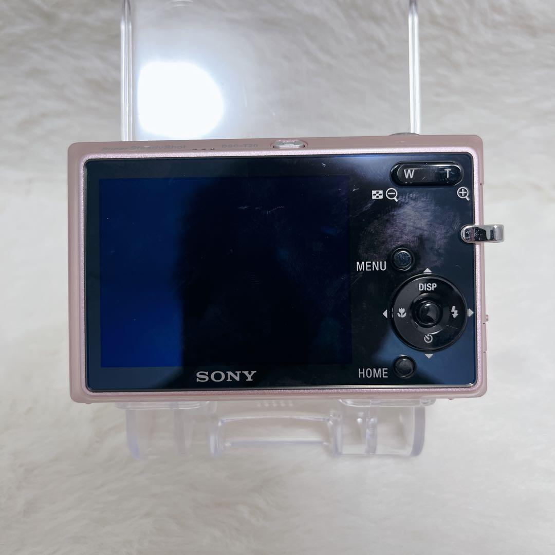 【美品】SONY Cyber-shot DSC-T20 ピンク コンデジ