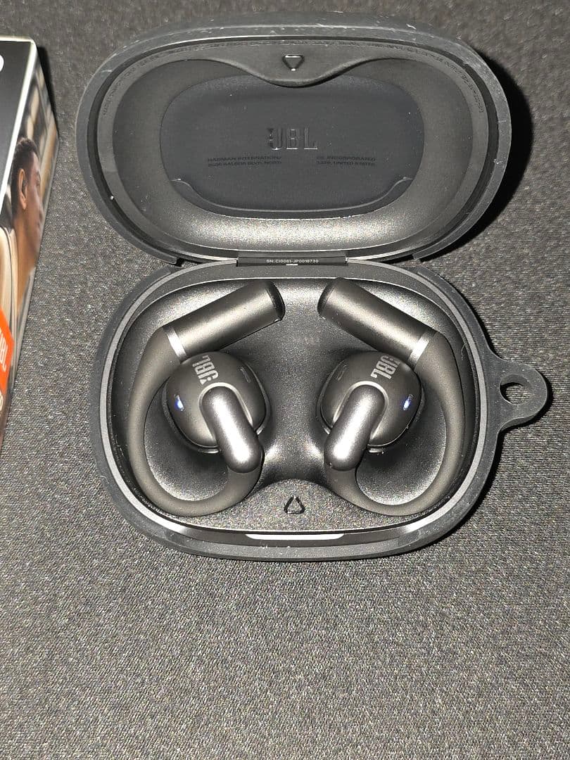 JBL SENSE PRO ワイヤレスイヤホン ブラック ケース付き