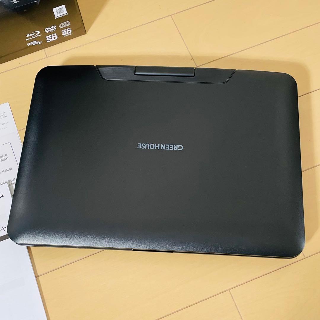 最新型14型ブルーレイディスクプレーヤーGH-PBD14B-BK