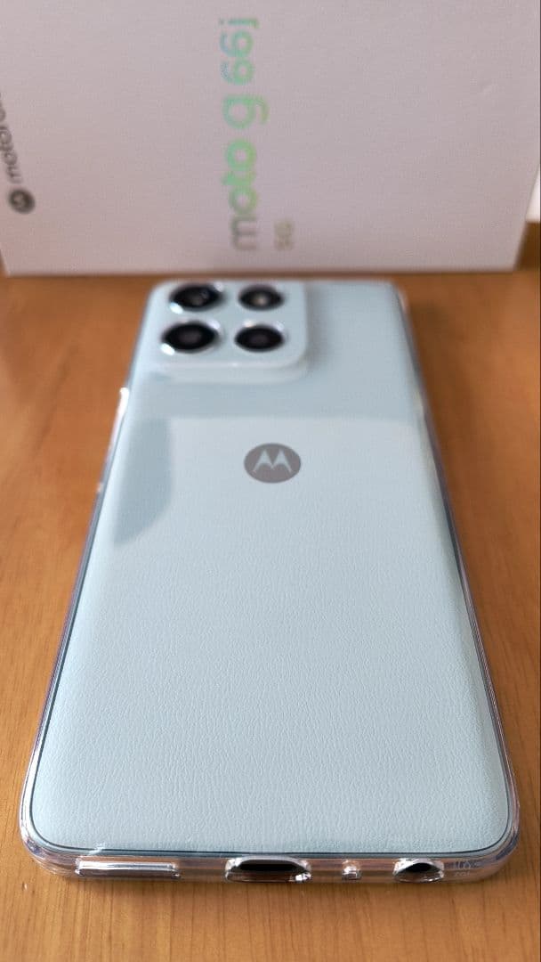 moto g 66j 5g 　TPUカバー付き
