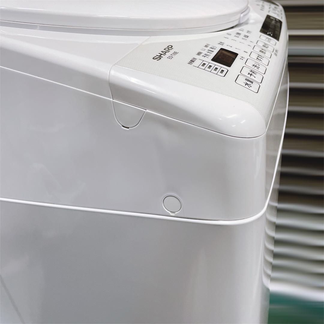 【送料込み】SHARP 8kg洗濯機乾燥機 ES-TX8E乾燥機能　2021年製