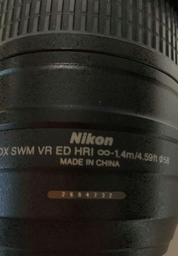 NIKON　ＡＦ-S DX NIKKOR 55-300 ED VR