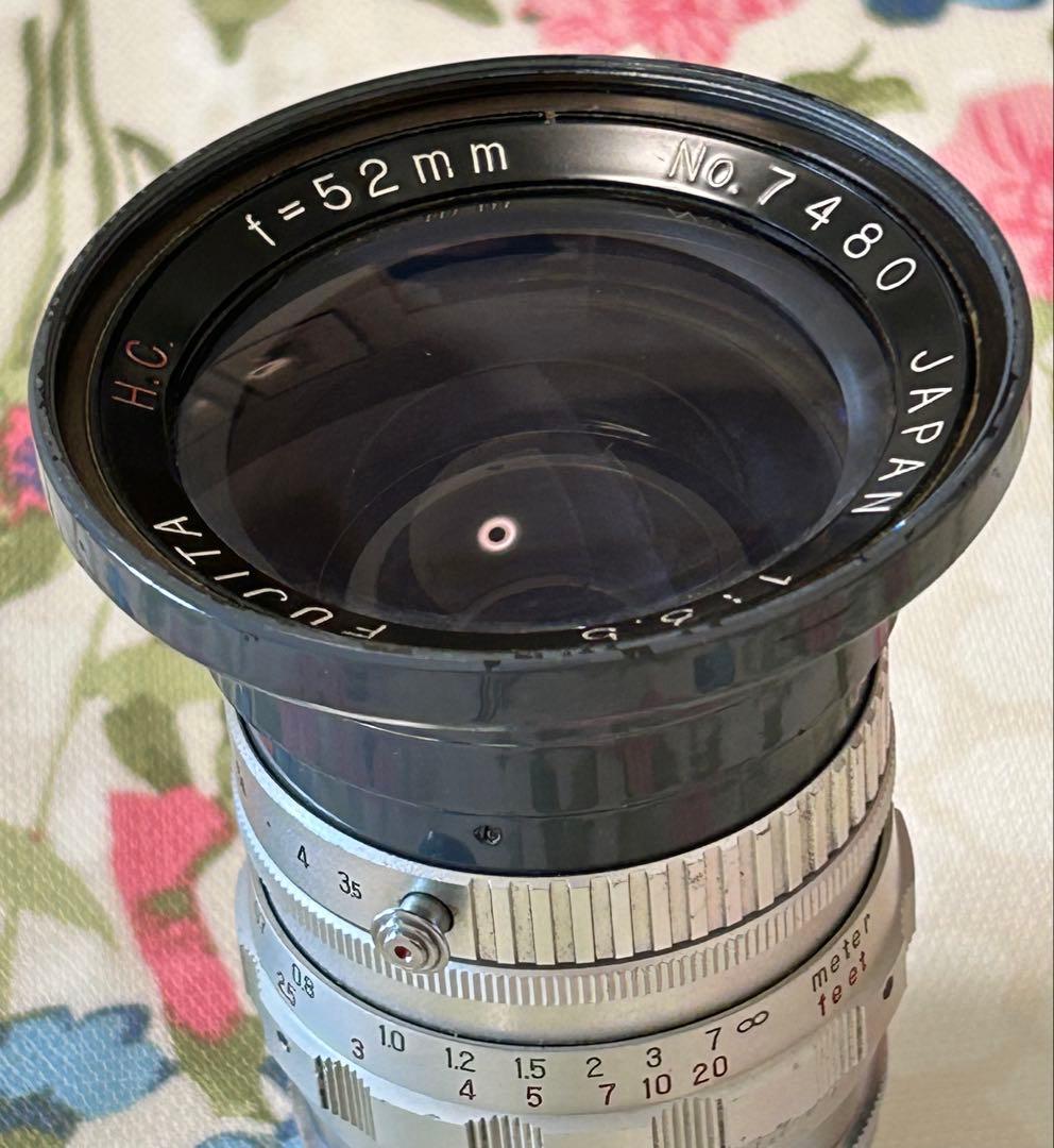 希少　FUJITA 52mm f/3.5 US Govt. silver