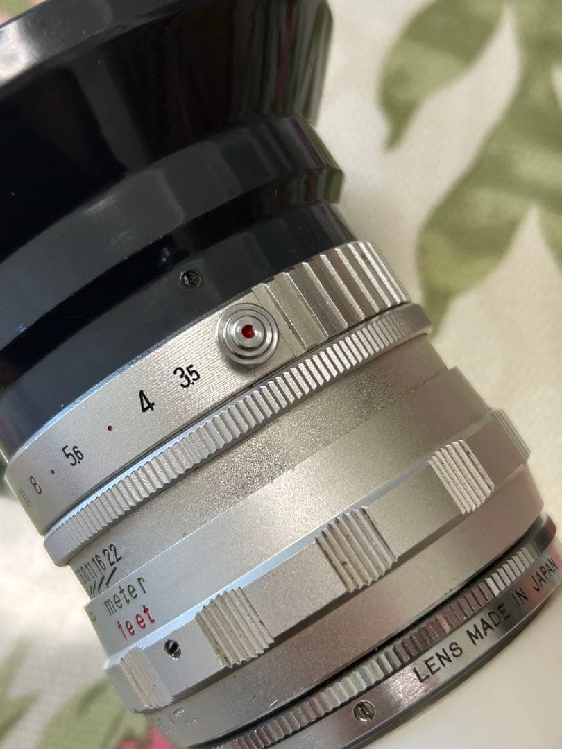 希少　FUJITA 52mm f/3.5 US Govt. silver