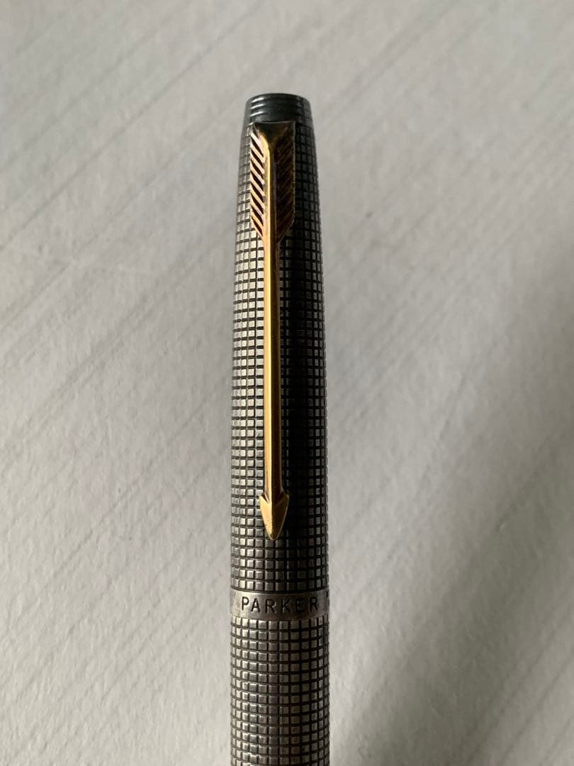 PARKER パーカー 75 万年筆 初期型 スターリングシルバー 14Kニブ