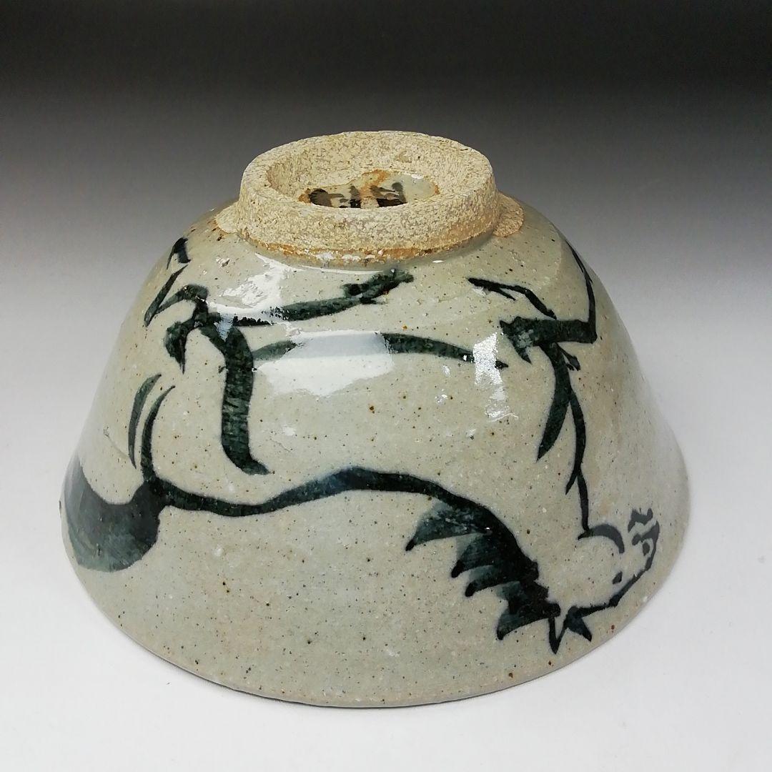 Ｔ２１７　茶碗　『馬の絵』『松露亭　朋之(田辺長右衛門)』　共箱　抹茶碗　茶道具