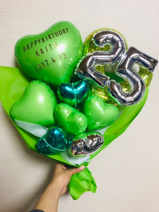 生誕祭 オーダー　推しバルーン　バルーンブーケ　誕生日