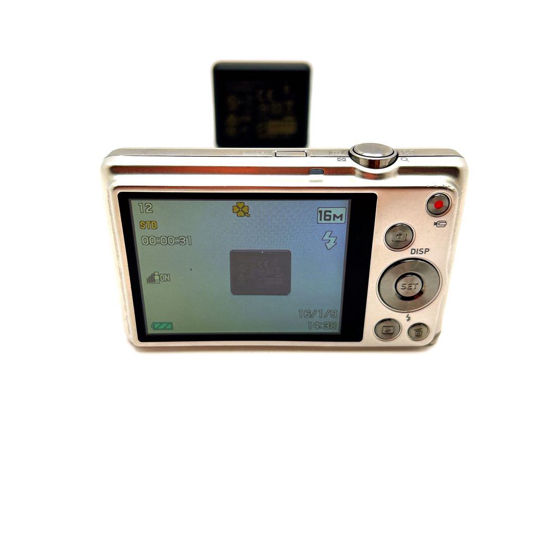 CASIO EXILIM EX-ZS12 16.1MP シルバー　訳あり