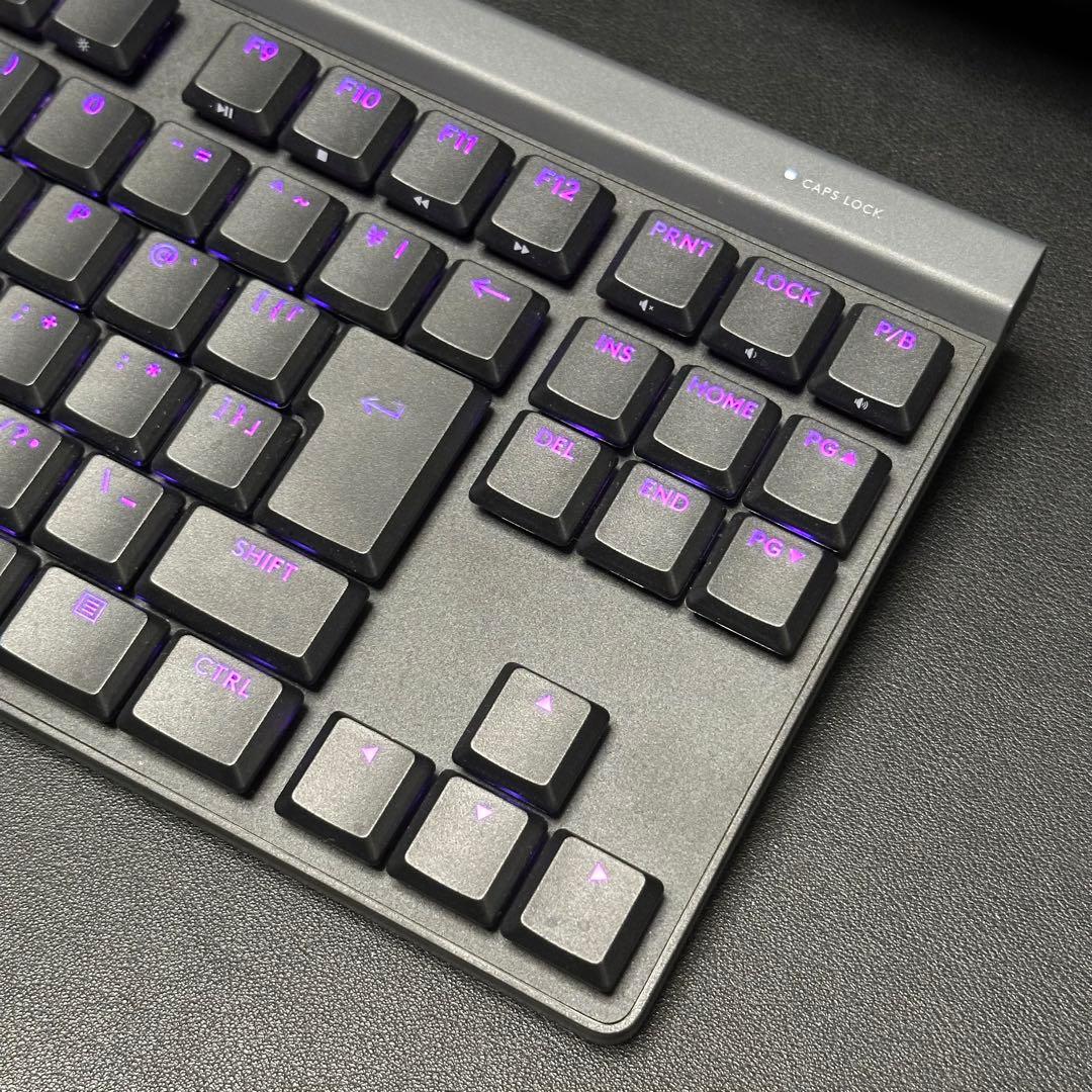 Logcool G515 TKL ロープロファイル リニア 赤軸