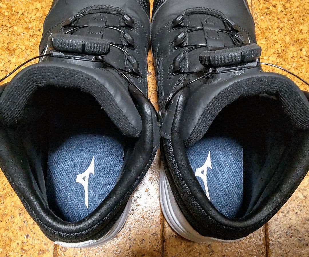 最終値下げ中 MIZUNO オールマイティ黒 26㎝安全靴 LSⅡ73M BOA