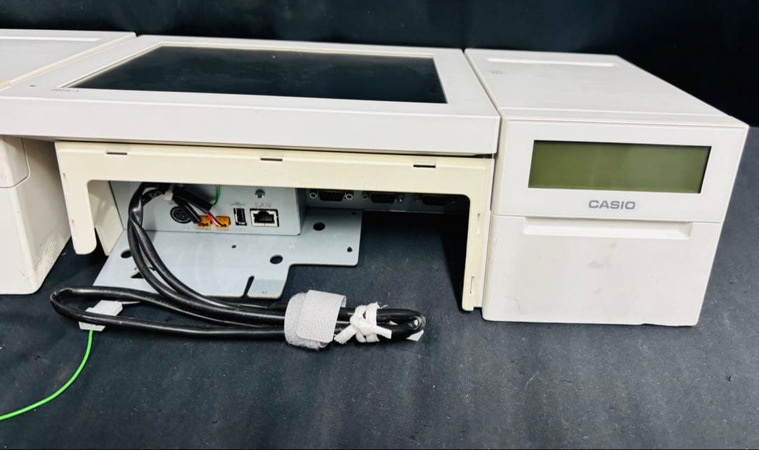 DCasio V-R200 レジスター 電子 タッチパネル カシオ 2個セット