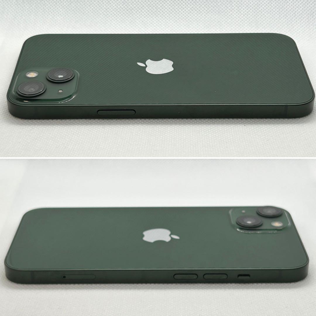 【美品】iPhone 13 本体 SIMフリー 256GB グリーン