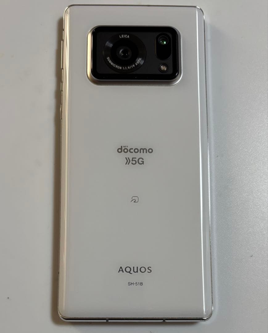 128G 5G SH-51B AQUOS R6 docomo SIMフリー