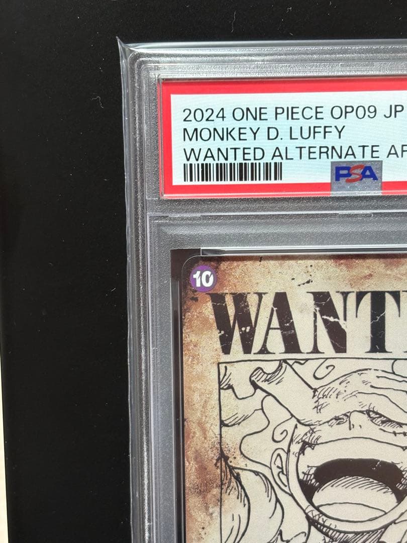【PSA10】モンキー・D・ルフィ SP 手配書 OP05-119