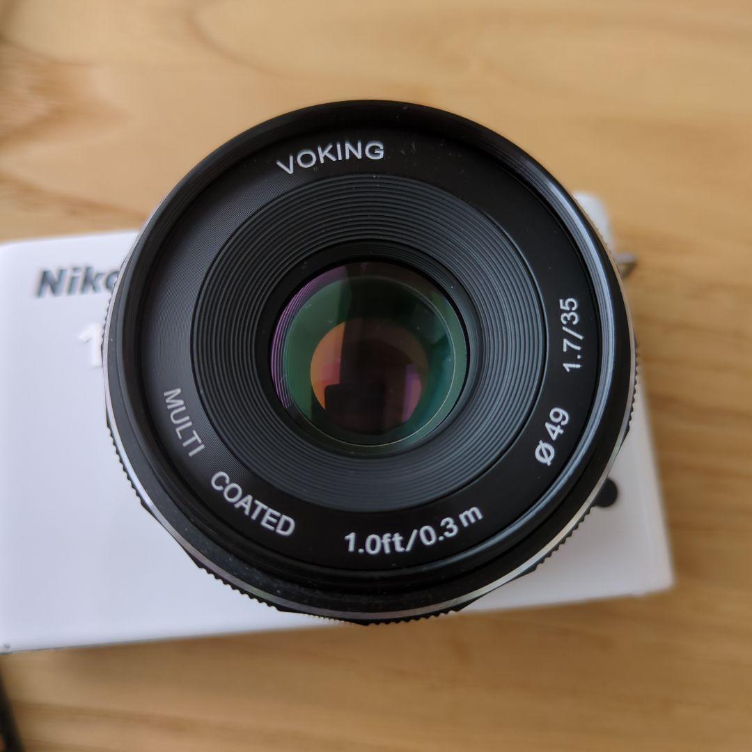 Nikon 1 J1 ホワイト ミラーレスカメラ
