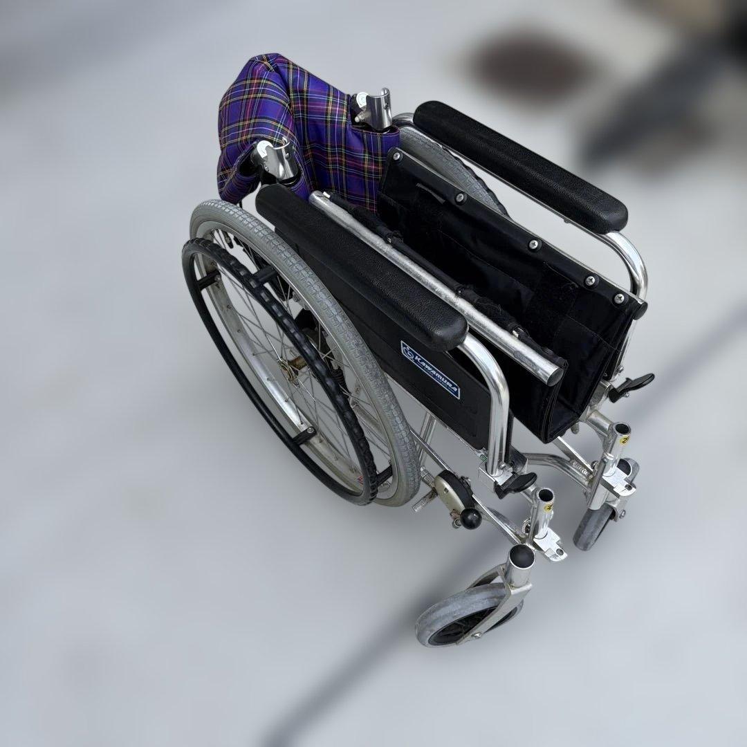 訳あり カワムラサイクル 車椅子 自走式 折りたたみ