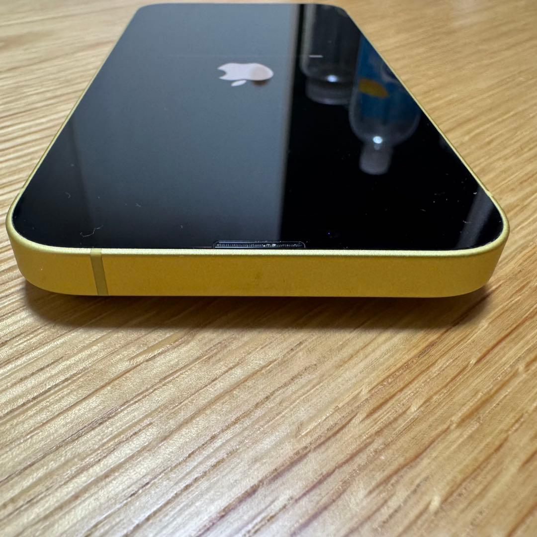 【美品】iPhone14 SIMフリー イエロー 256GB