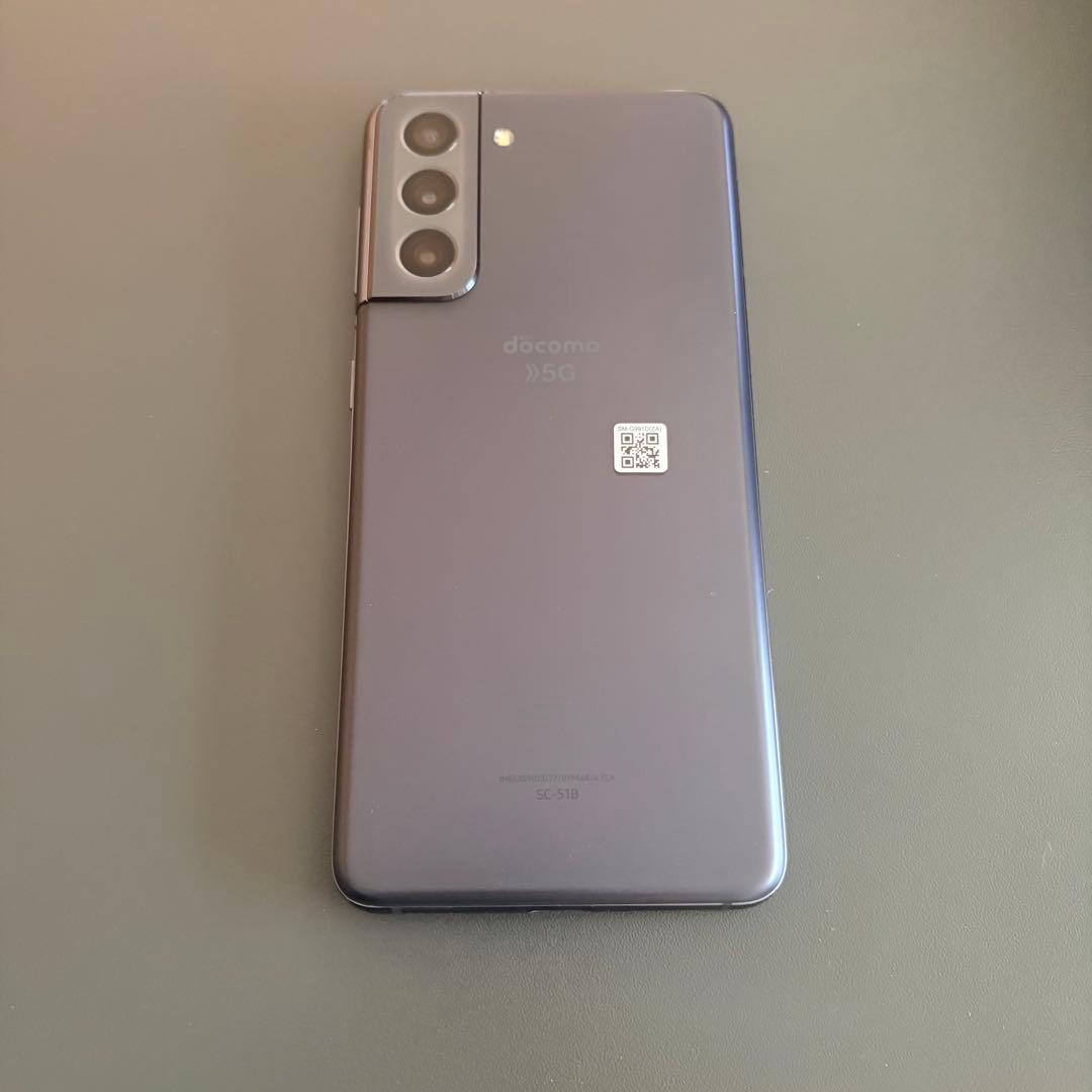 ［美品］Samsung Galaxy S21 5G SC-51Bファントムグレー
