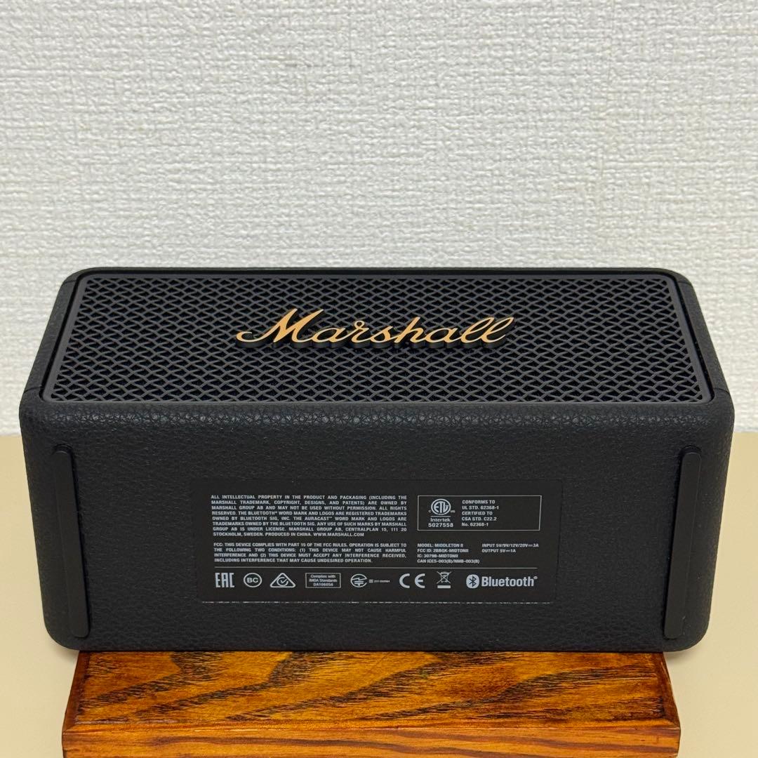 Marshall Middleton II ワイヤレススピーカー ストラップ付き