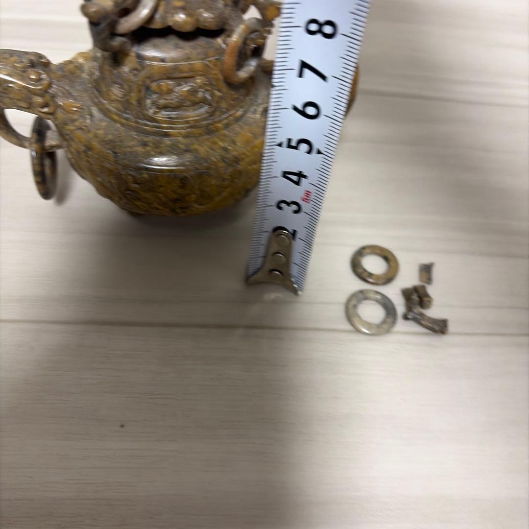 香炉　レトロ　時代不明　割れあり。 時代不明