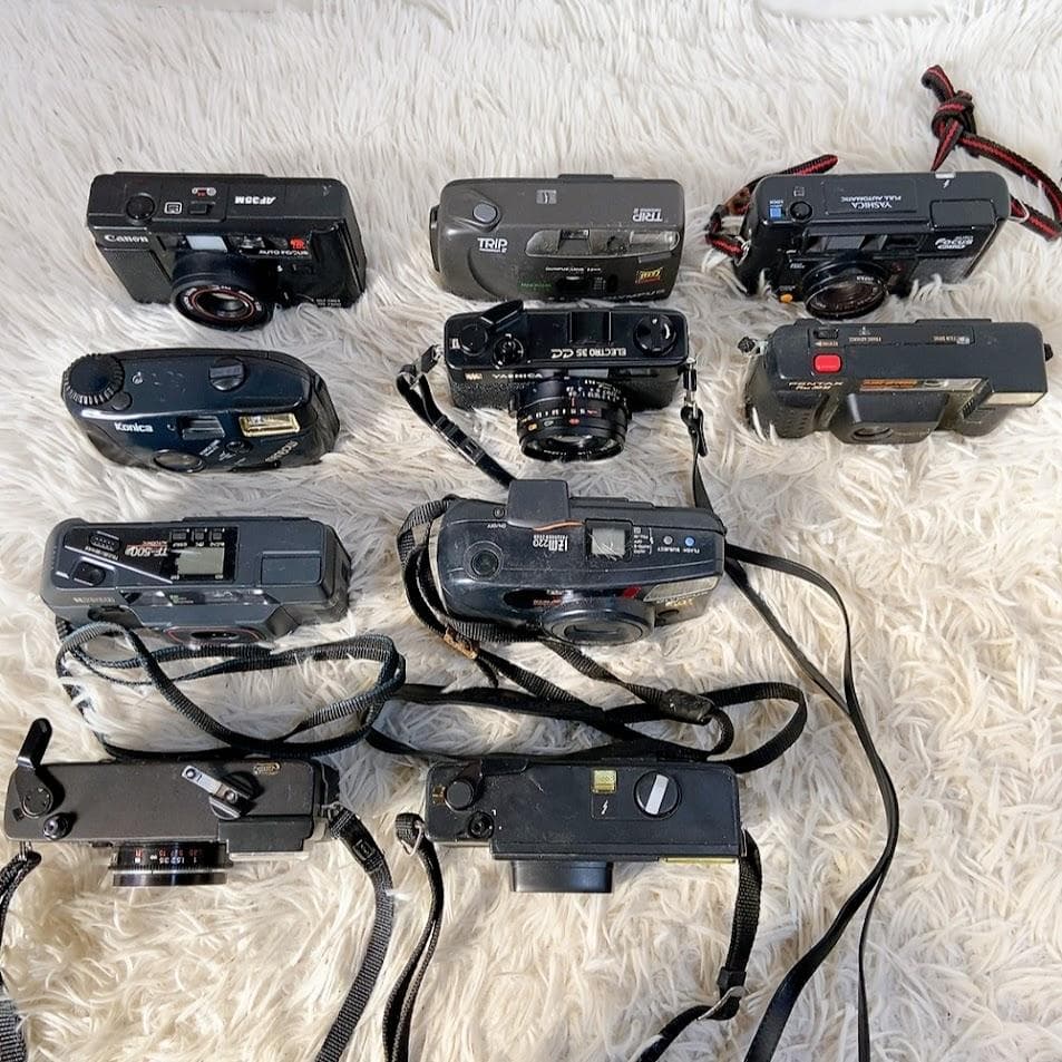 フィルムカメラ 10台まとめ Canon AF35M / Konica 他